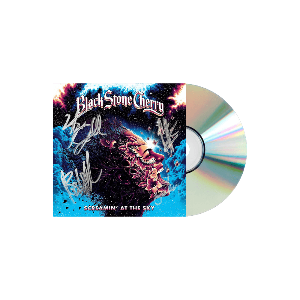 SIGNED Screamin' At The Sky - CD