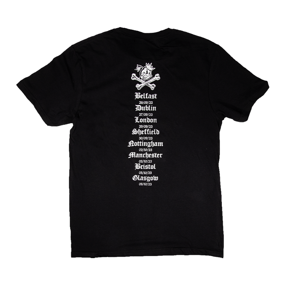 Dragon UK 2023 Tour Tee - Black