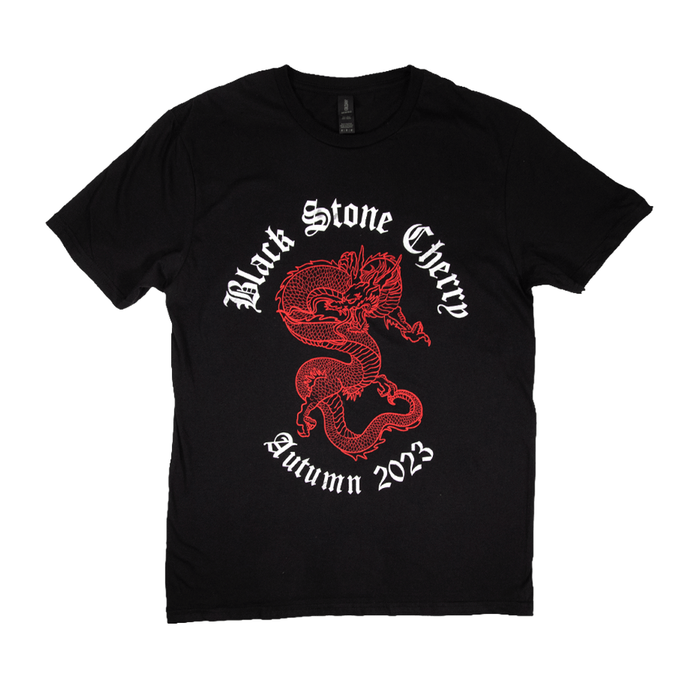 Dragon UK 2023 Tour Tee - Black
