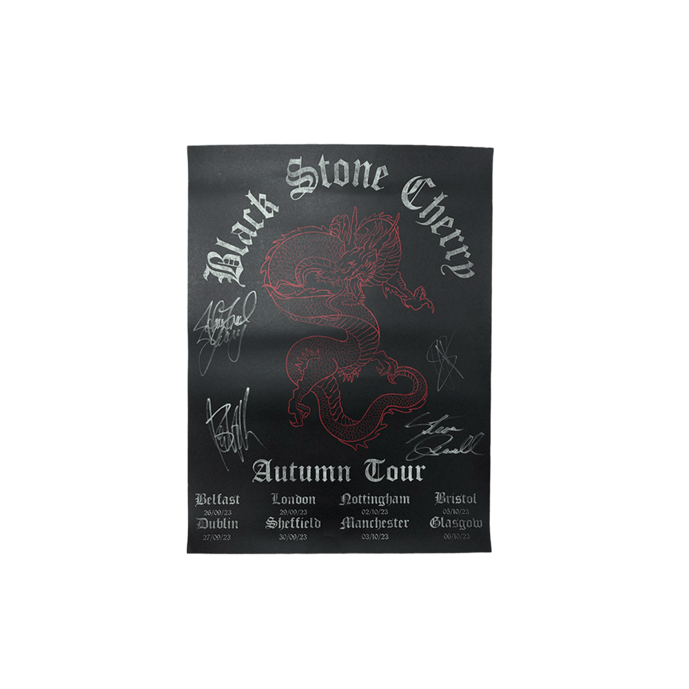 SIGNED Dragon Poster - A3