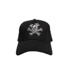 Jester and Bones Trucker Cap - Black