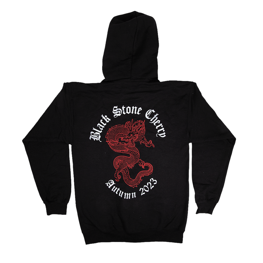 Dragon UK 2023 Tour Zip Hood - Black