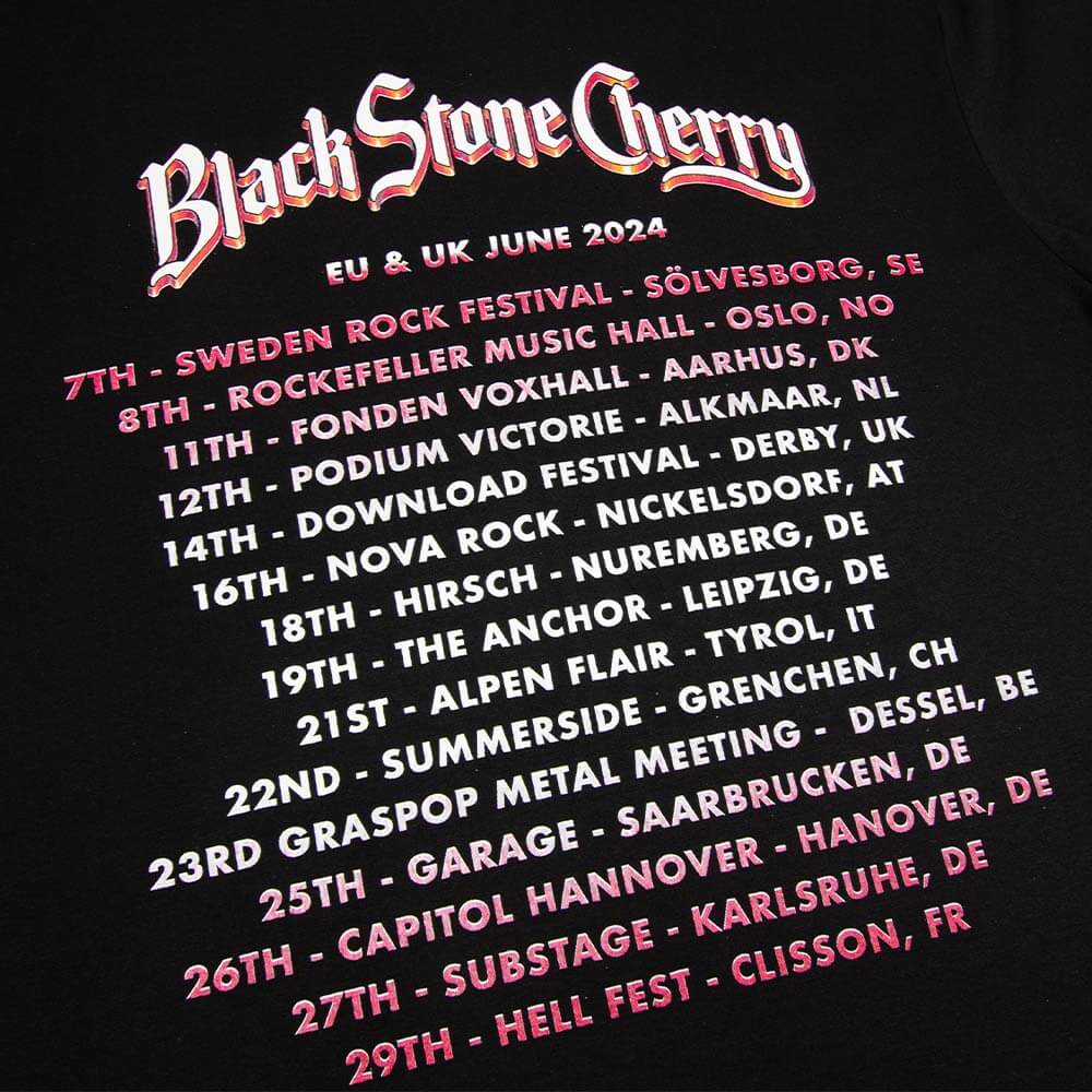 SATS EU/UK 2024 Tour Tee - Black