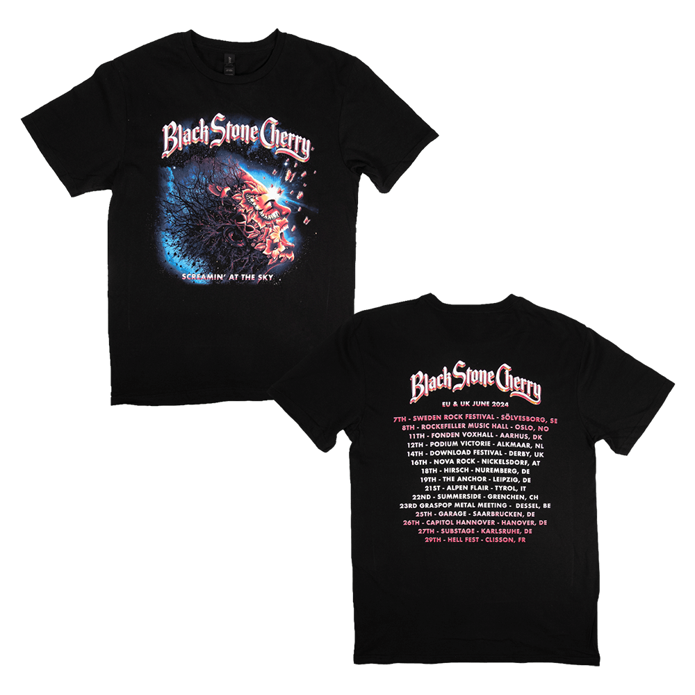 SATS EU/UK 2024 Tour Tee - Black