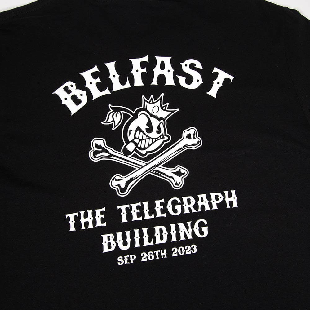 SATS 23 Belfast Event Tee - Black