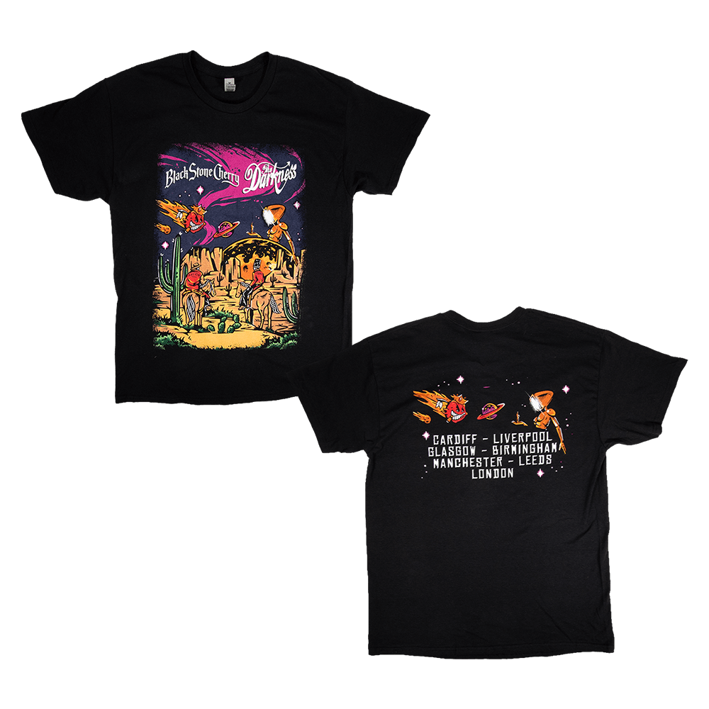 BSC/The Darkness UK Tour Tee - Black