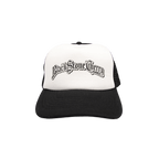 Logo Trucker Cap - Black/ White